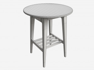 Side Table Ercol Lugo Model 3D