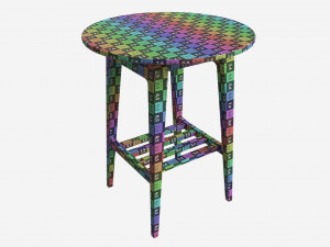 Side Table Ercol Lugo Model 3D