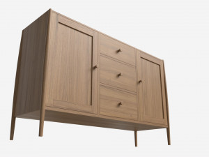 Sideboard Ercol Shalstone John Lewis 3D Model