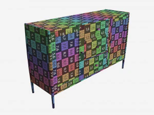 Sideboard Ercol Shalstone John Lewis 3D Model
