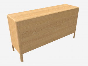 Sideboard Wide Ercol Mia Model 3D