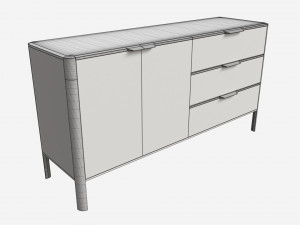 Sideboard Wide Ercol Mia Model 3D