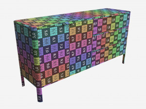 Sideboard Wide Ercol Mia Model 3D