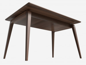 Small Dining Table Ercol Lugo Model 3D