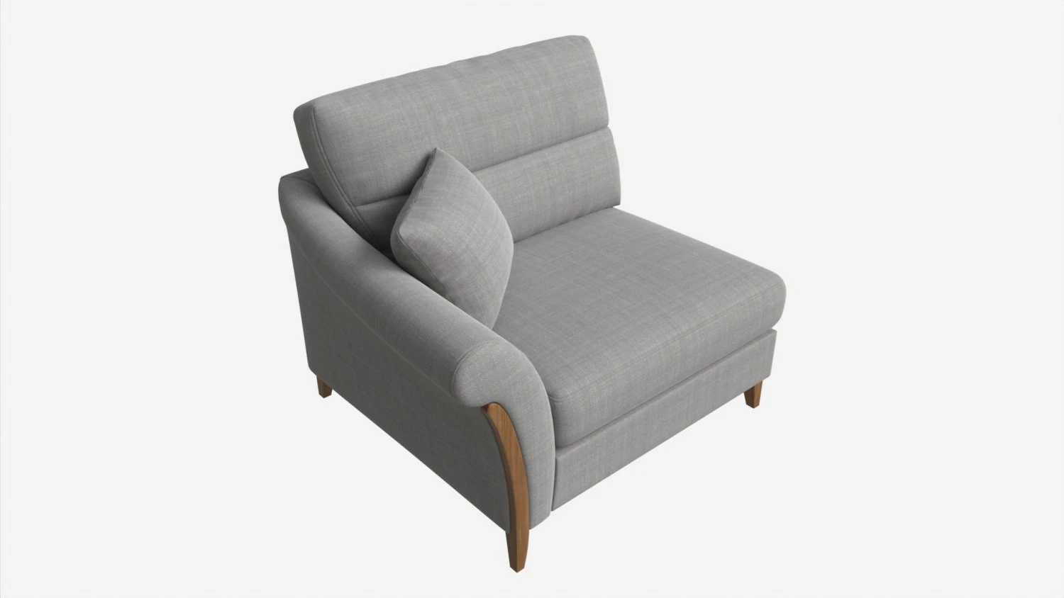 Small LHF Unit Ercol Trieste 3D Model .c4d .max .obj .3ds .fbx .stl .blend 