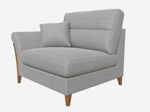 Small LHF Unit Ercol Trieste 3D-Modell