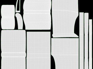 Small LHF Unit Ercol Trieste 3D-Modell