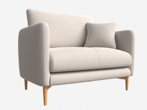 Snuggler Ercol Aosta 3D मॉडल