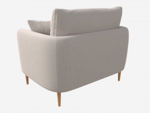 Snuggler Ercol Aosta 3D मॉडल
