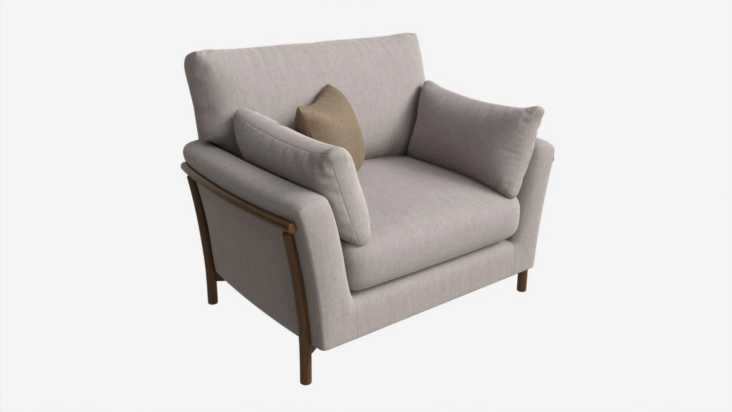 Snuggler Ercol Avanti 3D Model .c4d .max .obj .3ds .fbx .stl .blend 