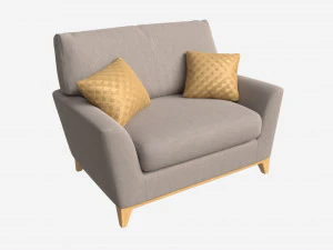 Acurrucador Ercol Novara Modelo 3D