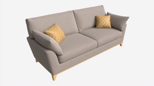 Sofa Grand Ercol Novara 3D Model .c4d .max .obj .3ds .fbx .stl .blend 