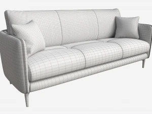 Sofa Large Ercol Aosta 3D Model