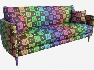 Sofa Large Ercol Aosta 3D Model
