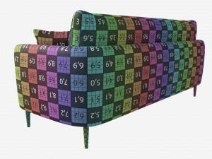 Sofa Large Ercol Aosta 3D Model