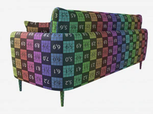 Sofa Large Ercol Aosta 3D Model
