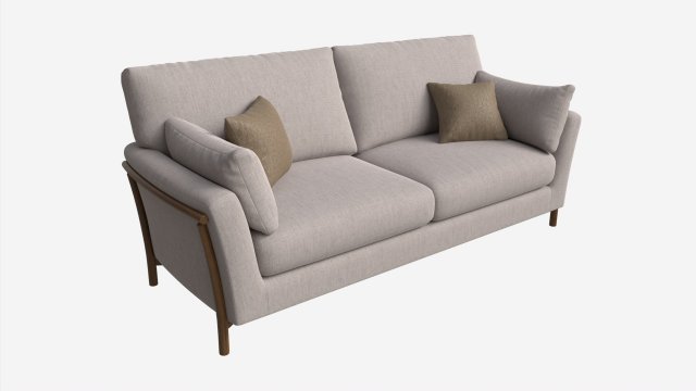 Sofa Large Ercol Avanti Model 3D .c4d .max .obj .3ds .fbx .stl .blend 
