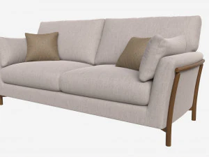 Sofa Large Ercol Avanti 3D Model