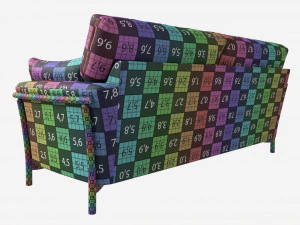 Sofa Large Ercol Avanti 3D Model