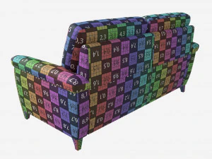 Sofa Large Ercol Enna 3D Model