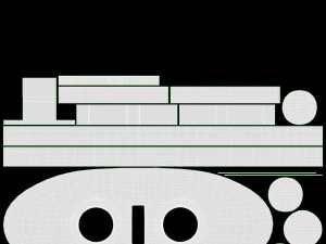 Sofa Large Ercol Enna 3D Model