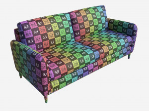 Sofa Large Ercol Loreta 3D Model