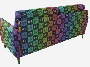 Sofa Large Ercol Loreta 3D Model