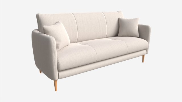 Sofa Medium Ercol Aosta 3D Modell .c4d .max .obj .3ds .fbx .stl .blend 