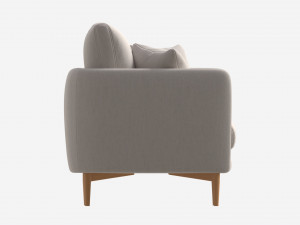 Sofa Medium Ercol Aosta 3D Modell
