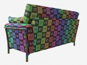 Sofa Medium Ercol Avanti 3D 모델