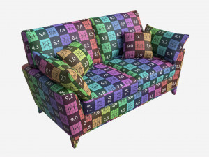 Sofa Medium Ercol Novara 3D Model