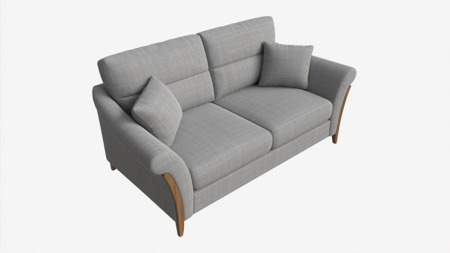 Sofa Medium Ercol Trieste 3D Model .c4d .max .obj .3ds .fbx .stl .blend 