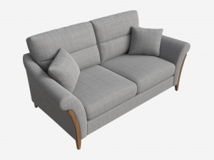 Sofa Medium Ercol Trieste 3D Model