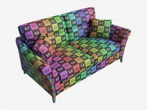 Sofa Medium Ercol Trieste 3D Model