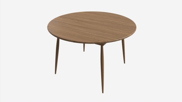 Table Round Extending Ercol Shalstone John Lewis Modèle 3D .c4d .max .obj .3ds .fbx .stl .blend 