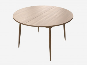 Table Round Extending Ercol Shalstone John Lewis Modèle 3D