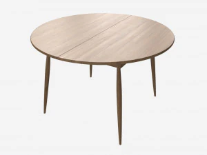 Table Round Extending Ercol Shalstone John Lewis 3D Model