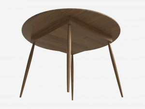Table Round Extending Ercol Shalstone John Lewis 3D Model