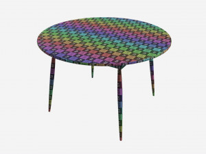 Table Round Extending Ercol Shalstone John Lewis Modèle 3D