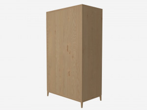 Wardrobe 2-door Ercol Salina 3Dモデル