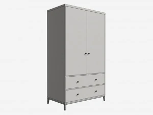 Armadio 2 ante Ercol Salina Modello 3D