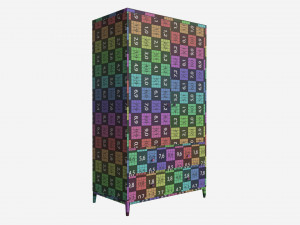Wardrobe 2-door Ercol Salina 3Dモデル