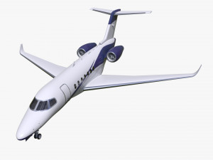 Aircraft Cessna Citation Longitude 3D 模型