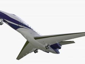 Aircraft Cessna Citation Longitude 3D Model