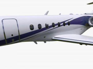Aircraft Cessna Citation Longitude 3D Model
