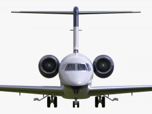 Aircraft Cessna Citation Longitude 3D Model