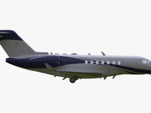 Aircraft Cessna Citation Longitude 3D Model