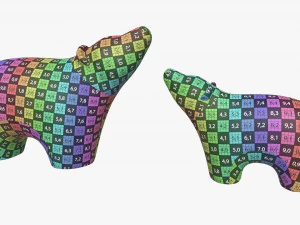 Statuette di orsi in ceramica Modello 3D