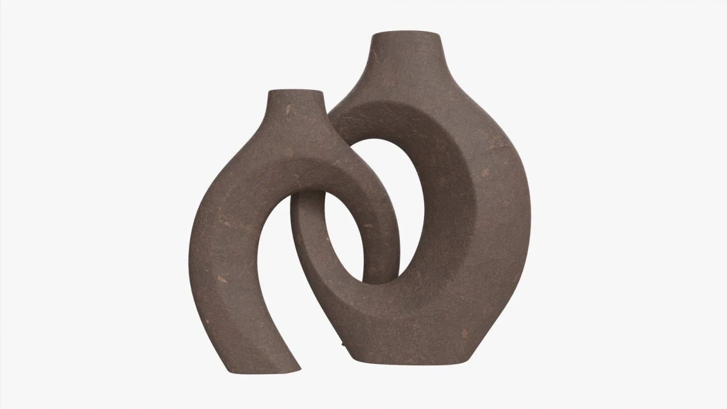 Ceramic Vases 2-set 01 3D Model .c4d .max .obj .3ds .fbx .stl .blend