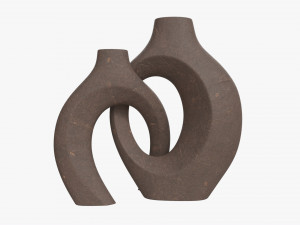 Ceramic Vases 2-set 01 Model 3D